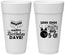 Personalized Birthday 24 oz Foam Cups - 50th Bowing | 20071