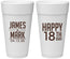 Personalized Birthday 24 oz Foam Cups - 18th | 20074