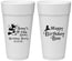 Personalized Birthday 24 oz Foam Cups - 18th Halloween | 20081
