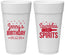 Personalized Birthday 24 oz Foam Cups - Sparkles Spirits | 20083