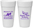 Personalized Birthday 24 oz Foam Cups - 20th Mardi Gras | 20084