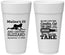 Personalized Birthday 24 oz Foam Cups - 25th Strip Club | 20102