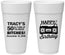 Personalized Birthday 24 oz Foam Cups - 50th Cassette Tape | 20118