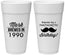 Personalized Birthday 24 oz Foam Cups - 40th | 20119