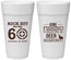 Personalized Birthday 24 oz Foam Cups - 60th Gone Fishing | 20126