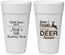 Personalized Birthday 24 oz Foam Cups - 55th Gone Fishing | 20128
