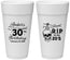 Personalized Birthday 24 oz Foam Cups - 30th Rip 20 | 20140