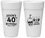 Personalized Birthday 24 oz Foam Cups - 40th Rip Youth | 20141
