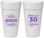 Personalized Birthday 24 oz Foam Cups - Cheers To 30 Years | 20142