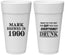 Personalized Birthday 24 oz Foam Cups - 40th | 20148