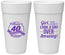 Personalized Birthday 24 oz Foam Cups - 40th | 20153