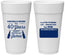 Personalized Birthday 24 oz Foam Cups - Cheers Beers To 40 Years | 20165