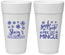 Personalized Birthday 24 oz Foam Cups - 30th Christmas | 20188