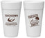 Personalized Birthday 24 oz Foam Cups - 30th Football | 20189