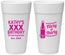 Personalized Birthday 24 oz Foam Cups - 30th Flirty At Thirty | 20191