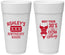 Personalized Birthday 24 oz Foam Cups - 30th Flirty At Thirty | 20192