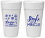 Personalized Birthday 24 oz Foam Cups - 25th Christmas | 20197