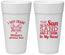 Personalized Birthday 24 oz Foam Cups - Sun Sand Drink Hand | 20205
