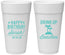 Personalized Birthday 24 oz Foam Cups - Drink Up Beaches | 20209