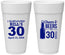 Personalized Birthday 24 oz Foam Cups - Cheers Beers To 30 Years | 20214