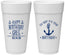 Personalized Birthday 24 oz Foam Cups - Oh Ship Nautical | 20238