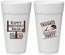 Personalized Birthday 24 oz Foam Cups - Football | 20256