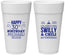 Personalized Birthday 24 oz Foam Cups - 30th | 20257