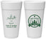 Personalized Wedding 24 oz Foam Cups - The Hunt Is Over | 203