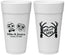Personalized Wedding 24 oz Foam Cups - Mr And Mrs Halloween | 206