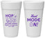 Personalized Easter 24 oz Foam Cups - Hunt Mode On Bunny | 210000