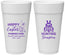 Personalized Easter 24 oz Foam Cups - Egg Hunting Bunny | 210004