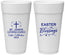 Personalized Easter 24 oz Foam Cups - Easter Blessings Church | 210029