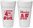 Personalized 4th Of July 24 oz Foam Cups - Merica Af | 220014
