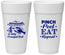 Personalized 4th Of July 24 oz Foam Cups - Pink Peel Crawfish | 220015