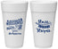 Personalized 4th Of July 24 oz Foam Cups - Fireworks | 220021