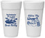 Personalized 4th Of July 24 oz Foam Cups - Boat River | 220033