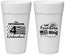 Personalized 4th Of July 24 oz Foam Cups - Fireworks | 220048
