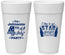 Personalized 4th Of July 24 oz Foam Cups - Star Spangled Hammered | 220049
