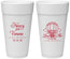 Personalized Wedding 24 oz Foam Cups - Hot Air Balloon | 225