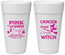 Personalized Awareness 24 oz Foam Cups - Wrong Witch | 230010