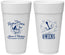 Personalized Wedding 24 oz Foam Cups - The Perfect Catch | 232