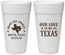 Personalized Wedding 24 oz Foam Cups - Our Love Is As Big As Texas | 236