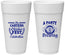 Personalized Oktoberfest 24 oz Foam Cups - Beer Keg | 240017