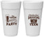 Personalized Oktoberfest 24 oz Foam Cups - Drinking Team | 240018