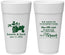 Personalized Wedding 24 oz Foam Cups - Farmer Tractor | 244