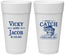 Personalized Wedding 24 oz Foam Cups - What A Catch Fish | 247