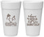 Personalized Wedding 24 oz Foam Cups - To Have And To Hold | 250