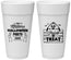 Personalized Halloween 24 oz Foam Cups - Trick Or Treat | 250010