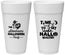 Personalized Halloween 24 oz Foam Cups - Hallowasted Pumpkin | 250013