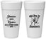 Personalized Halloween 24 oz Foam Cups - Skeleton | 250017
